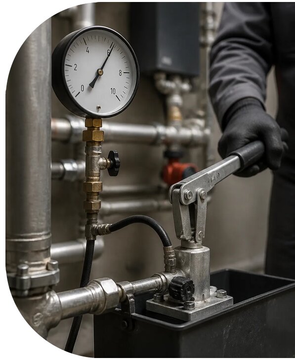 Опрессовка системы отопления в Ейске от 3092 р. | АПаруса-Еск